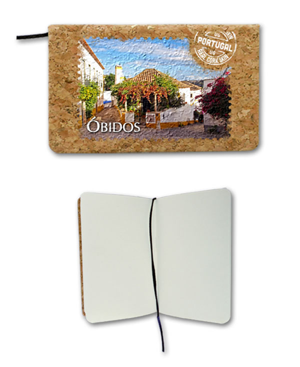 Notepad in cork