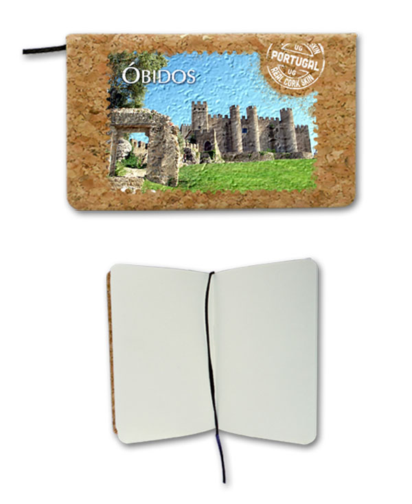 Notepad in cork