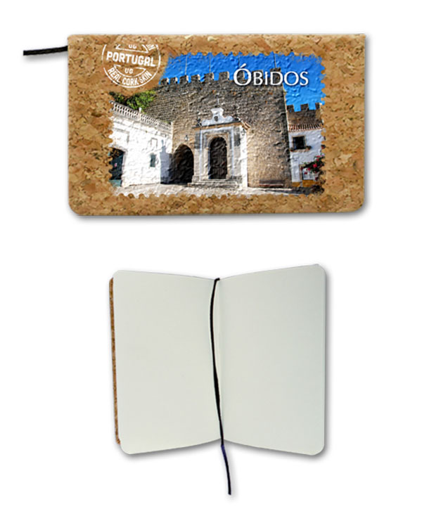 Notepad in cork
