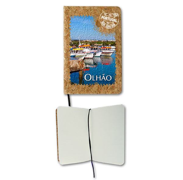 Notepad in cork