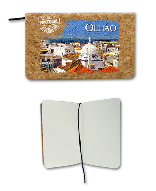 Notepad in cork