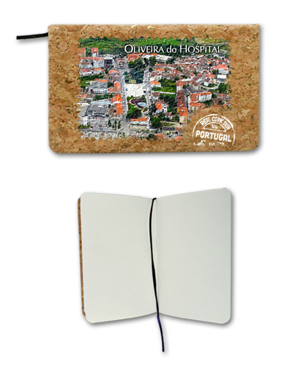 Notepad in cork