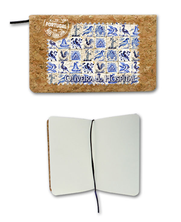 Notepad in cork