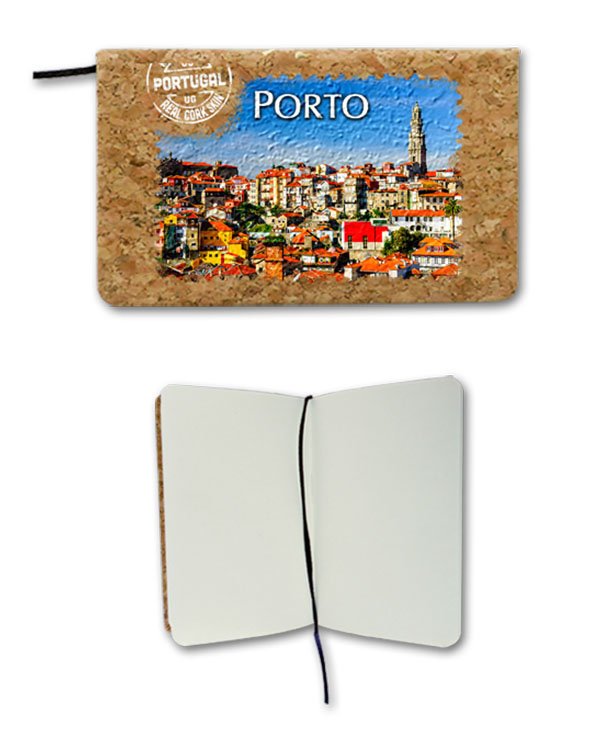 Notepad in cork