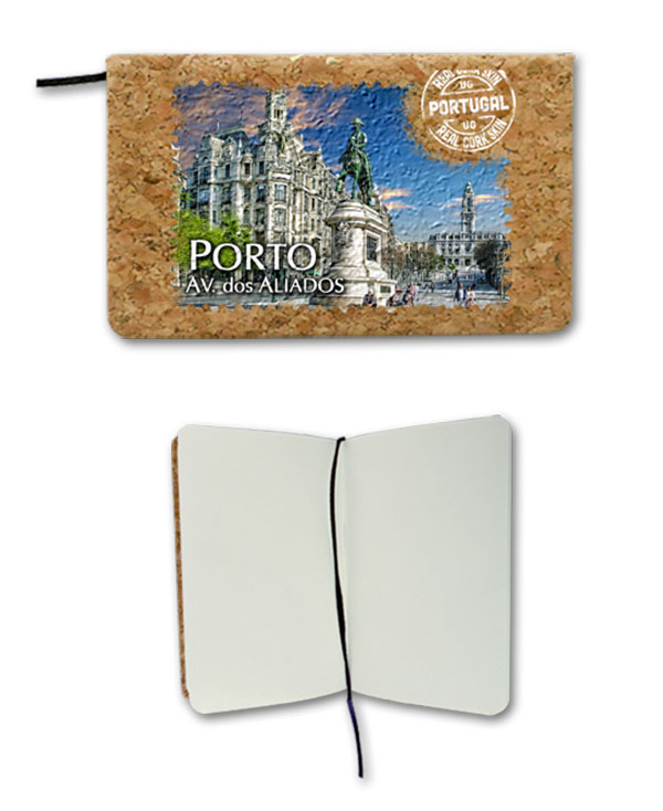Notepad in cork