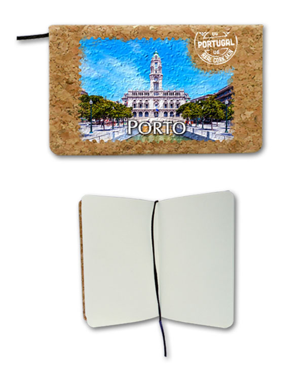 Notepad in cork