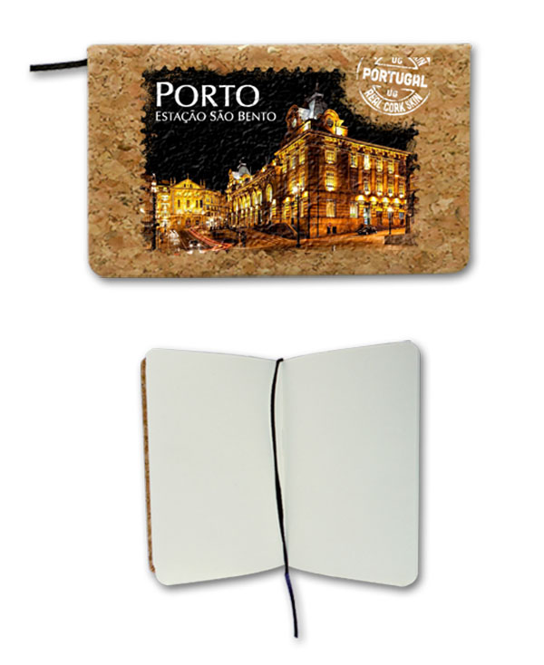 Notepad in cork