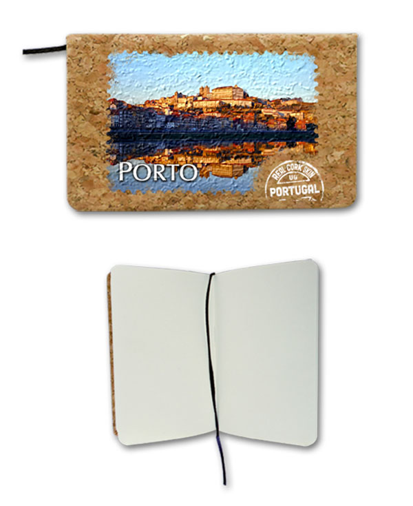 Notepad in cork