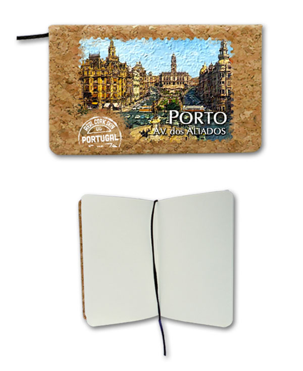 Notepad in cork