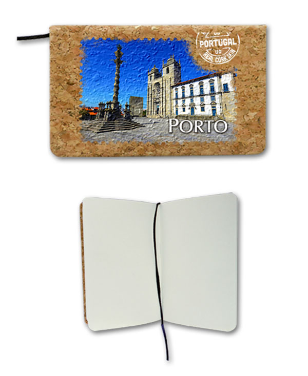 Notepad in cork