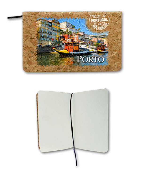 Notepad in cork