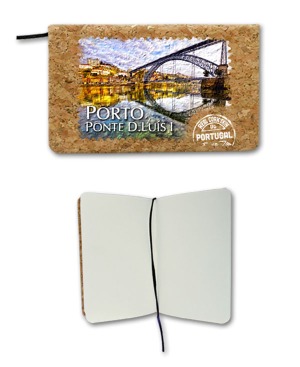 Notepad in cork