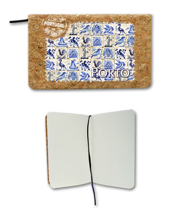Notepad in cork