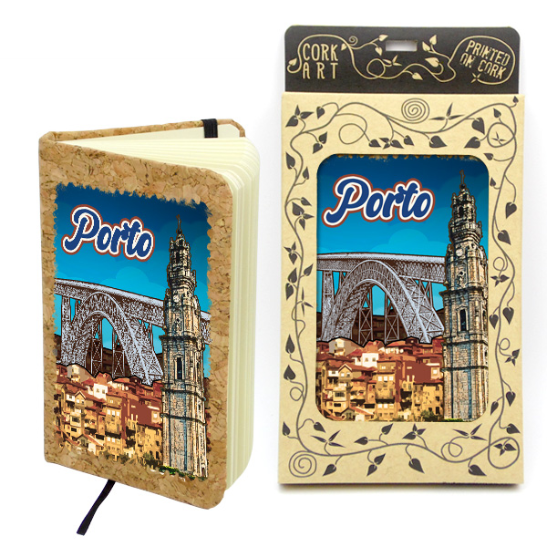 Notepad in cork