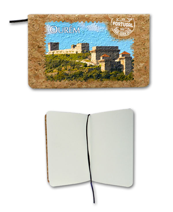 Notepad in cork