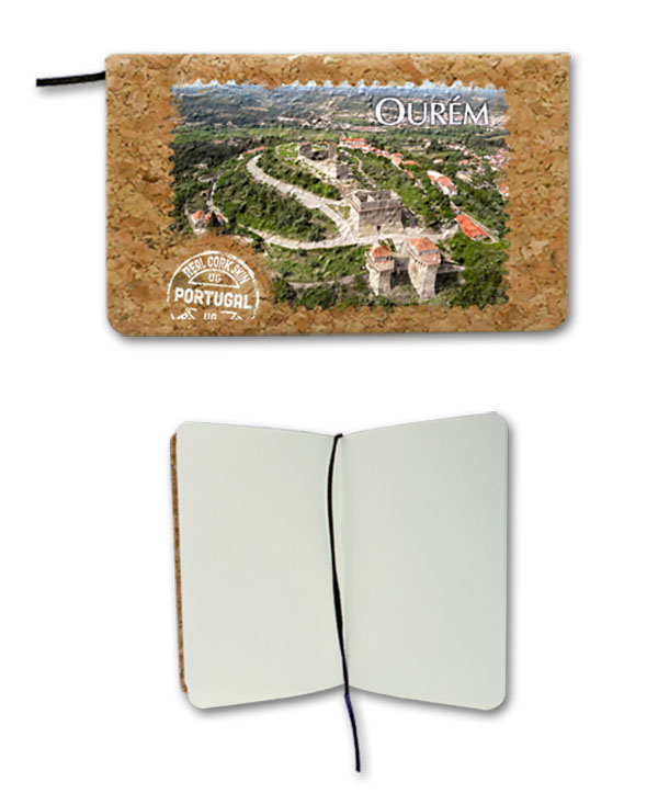 Notepad in cork