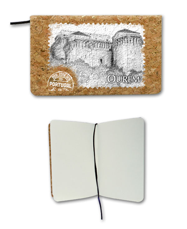 Notepad in cork