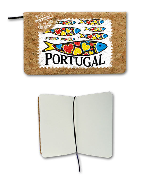 Notepad in cork