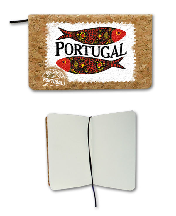 Notepad in cork