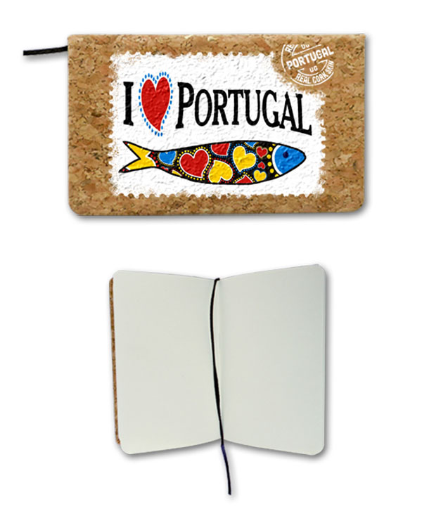 Notepad in cork