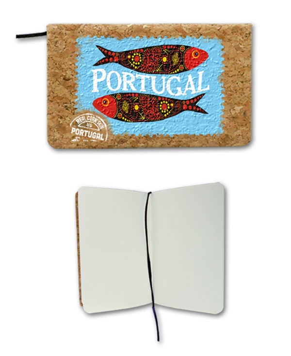 Notepad in cork