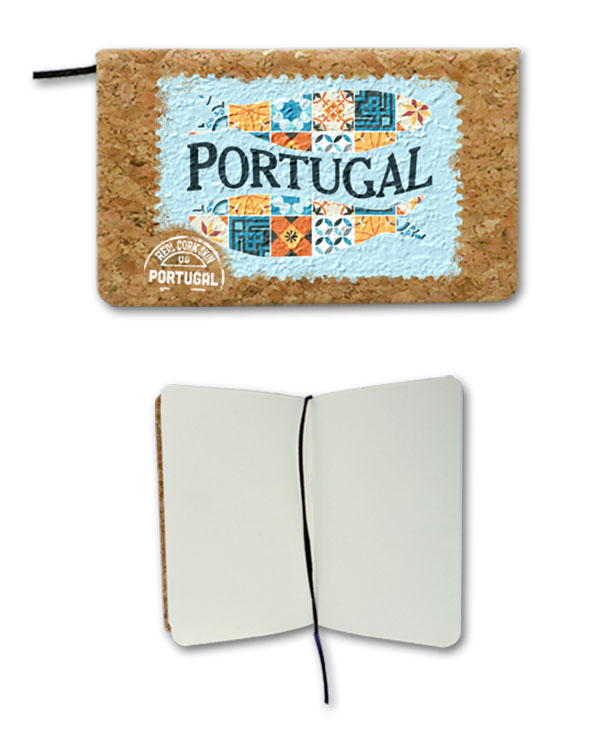 Notepad in cork