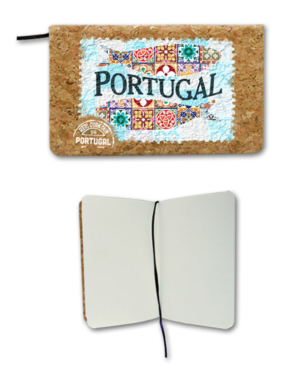 Notepad in cork