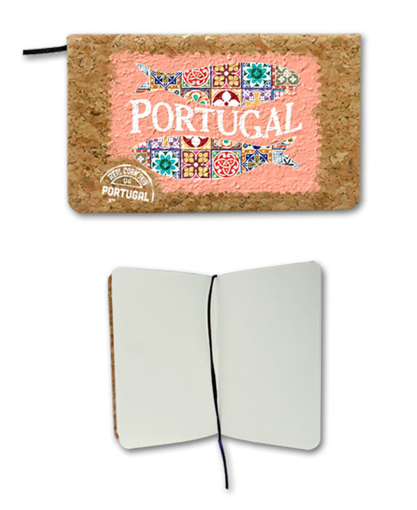 Notepad in cork