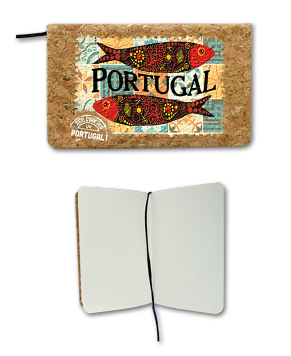 Notepad in cork