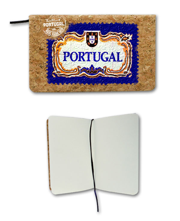 Notepad in cork