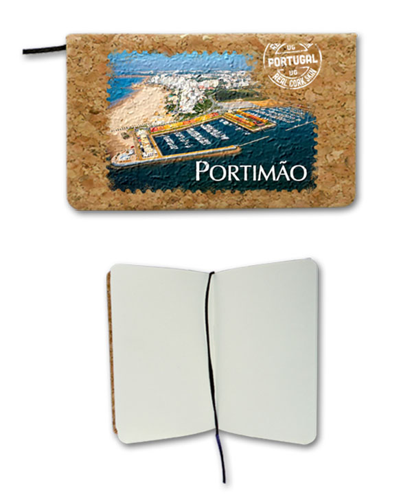 Notepad in cork