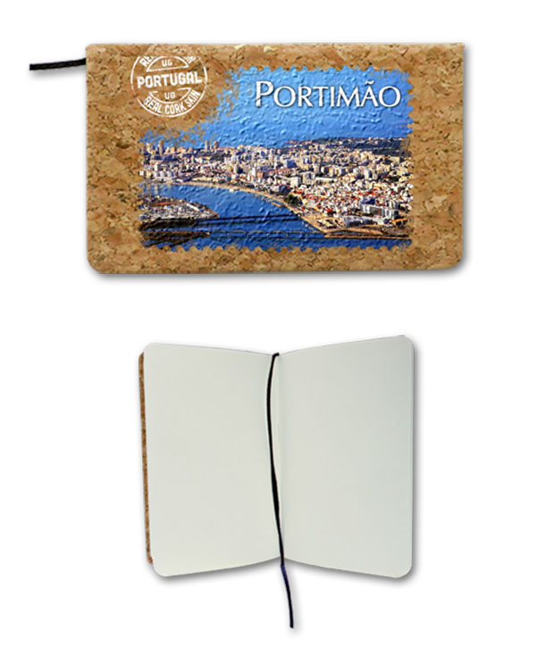 Notepad in cork