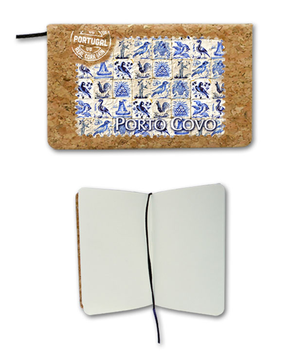 Notepad in cork