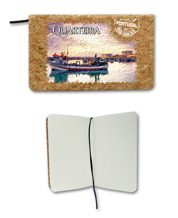 Notepad in cork