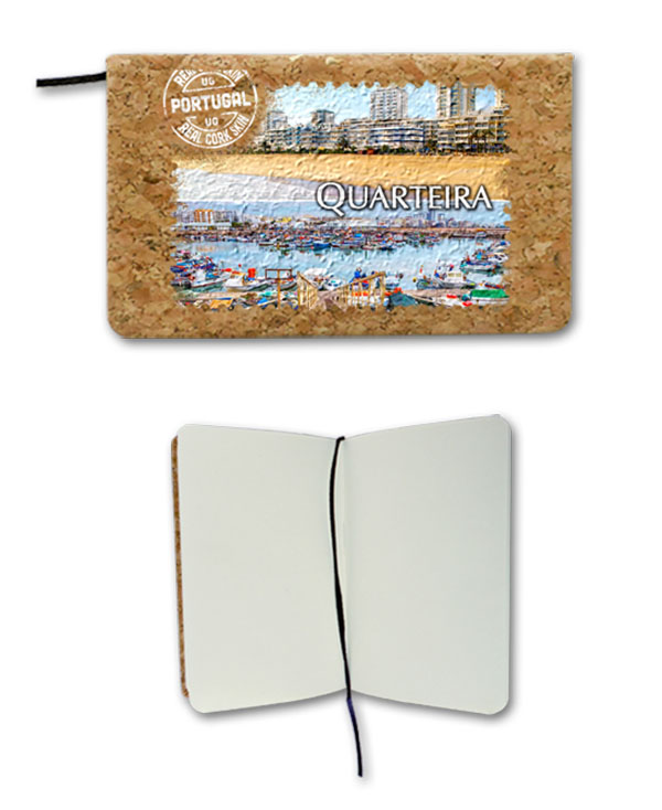 Notepad in cork