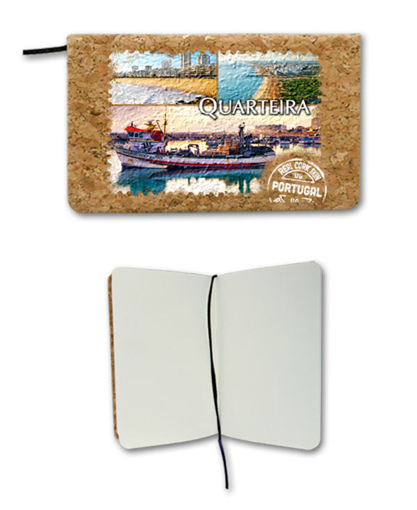 Notepad in cork