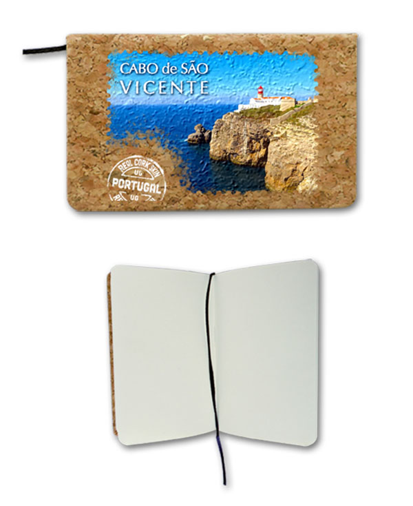 Notepad in cork