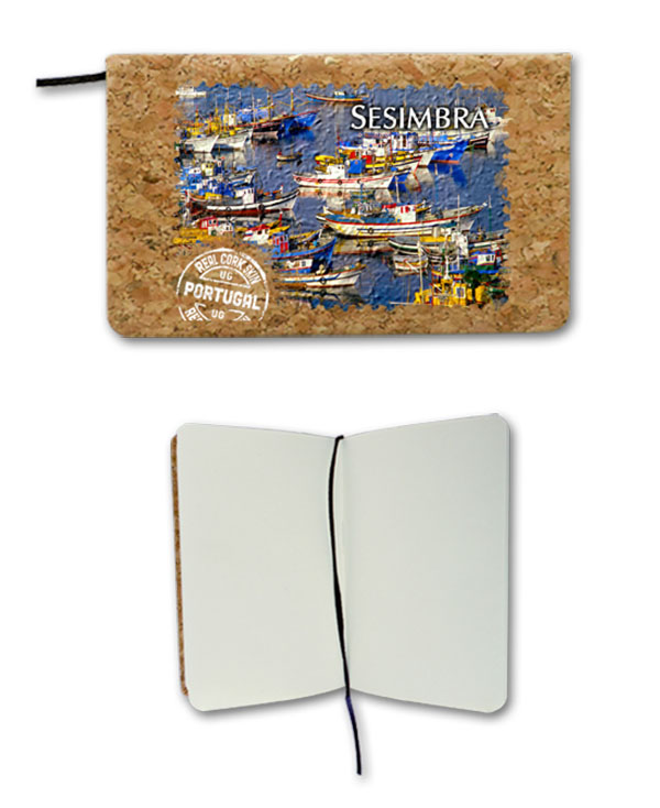 Notepad in cork