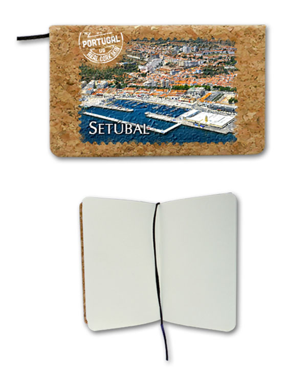 Notepad in cork