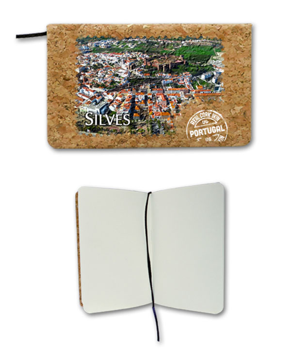 Notepad in cork