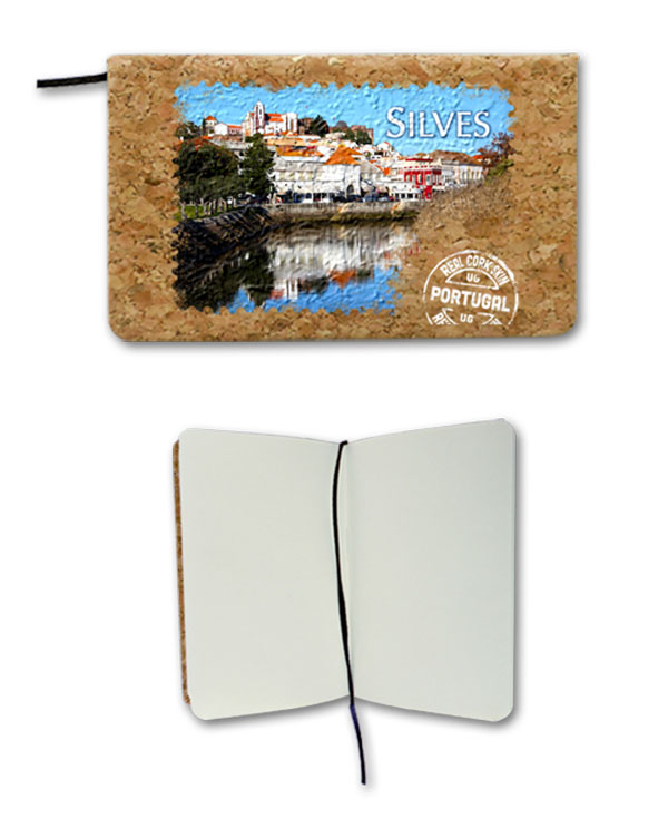 Notepad in cork