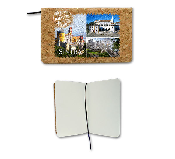 Notepad in cork