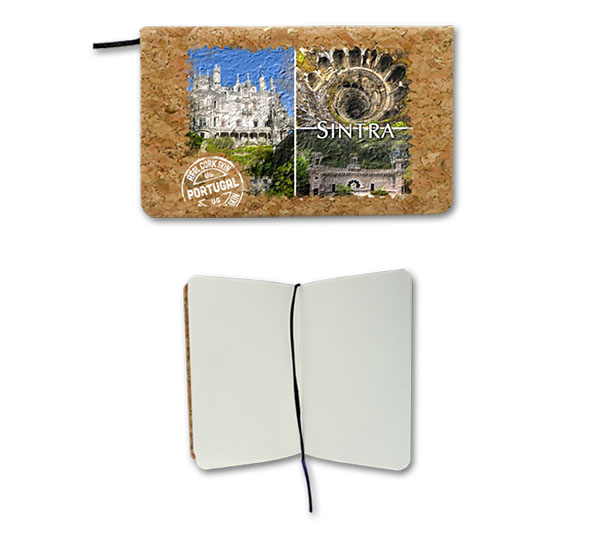 Notepad in cork