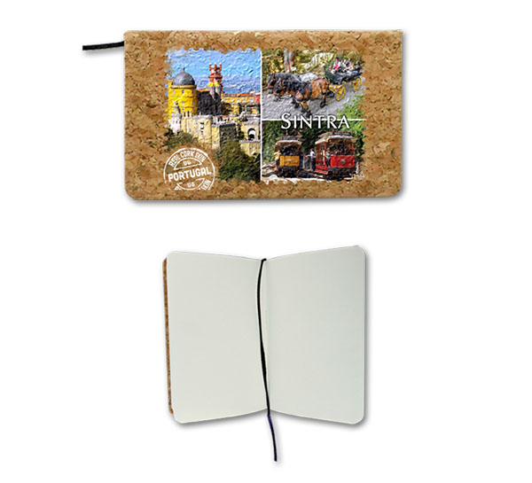 Notepad in cork