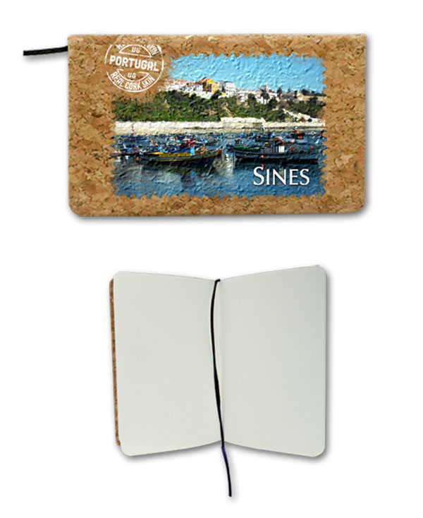 Notepad in cork