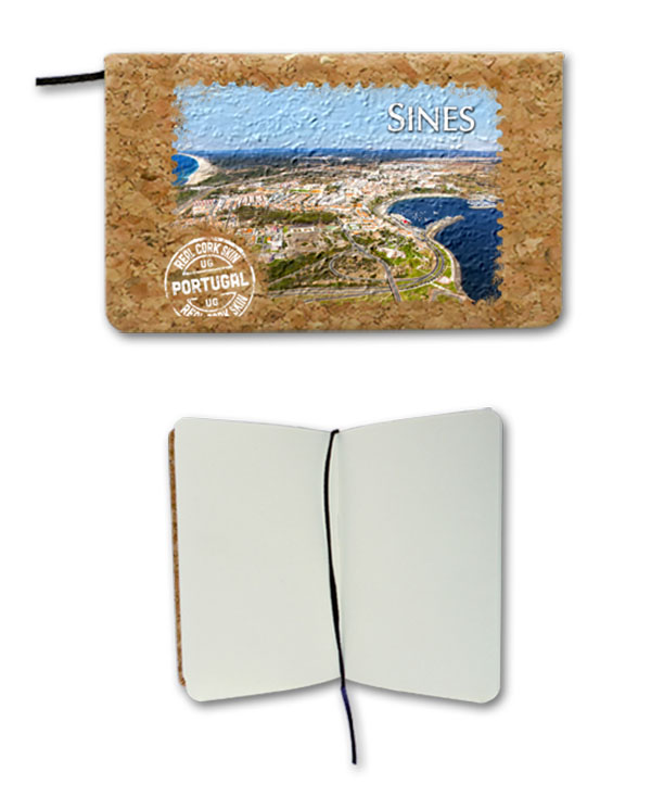 Notepad in cork