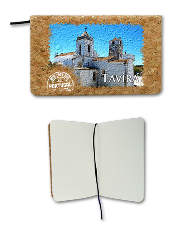 Notepad in cork