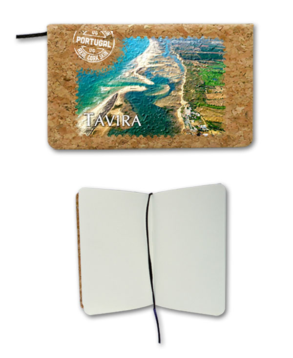 Notepad in cork