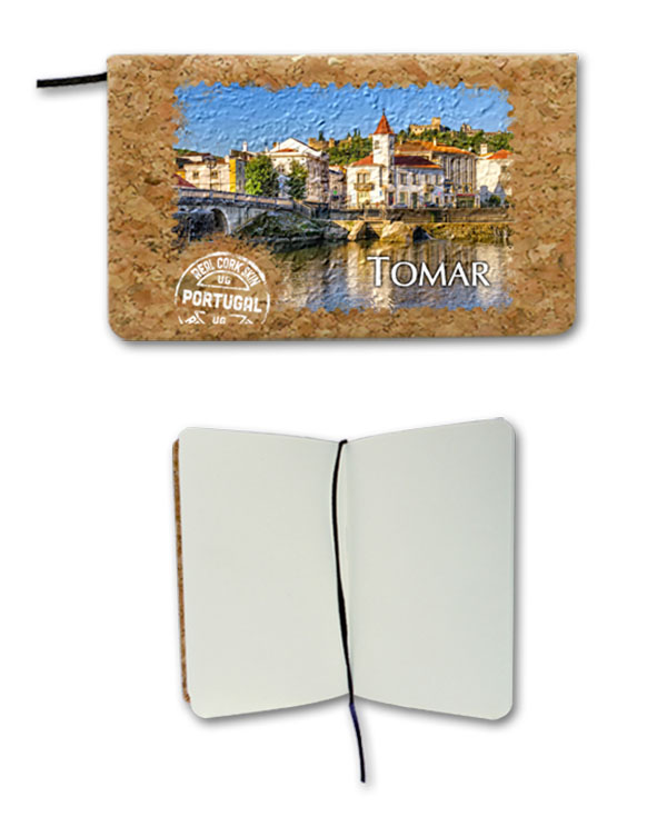 Notepad in cork