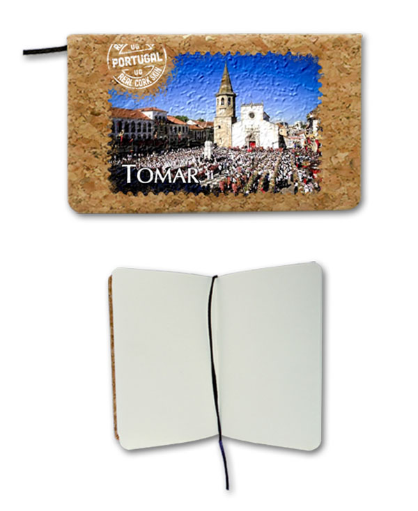 Notepad in cork